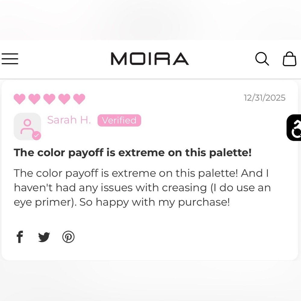 MOIRA “NEVER ENDING LIGHTS” EYESHADOW PALETTE - BRAND NEW in the sleeve! - Picture 11 of 13